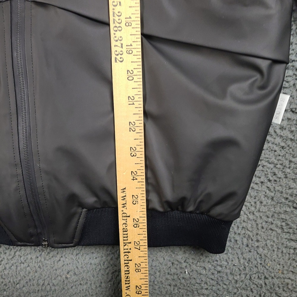 Rains Thermal Bomber Jacket Black Waterproof Insulated Coat XXS/XS - Picture 8 of 8